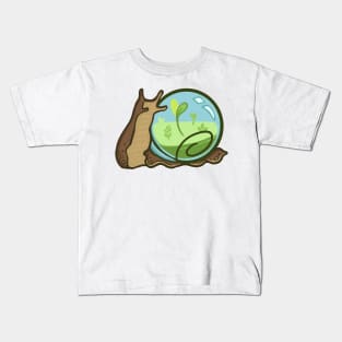 Snail Shell Kids T-Shirt